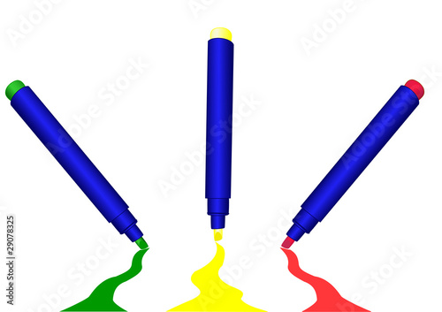Markers and lines