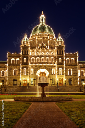 Parlament von Victoria auf Vancouver Island, Kanada © fotobeam