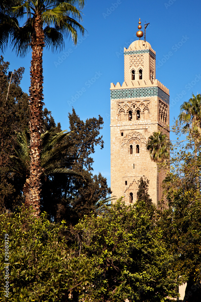 Koutoubia Moschee von Marrakesch 493