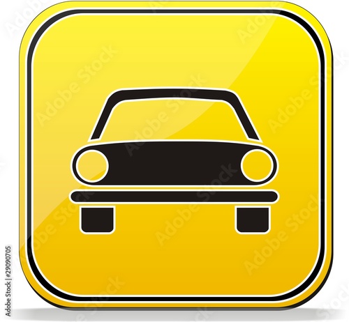 bouton voiture