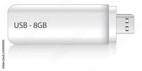 USB Stick weiß 8GB
