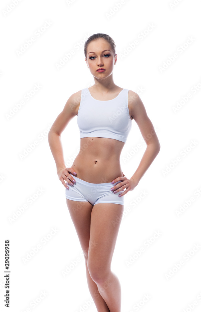 Fototapeta premium Woman with beautiful body