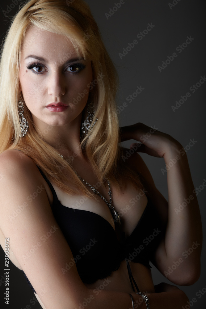 Black Lingerie woman Black Lingerie woman