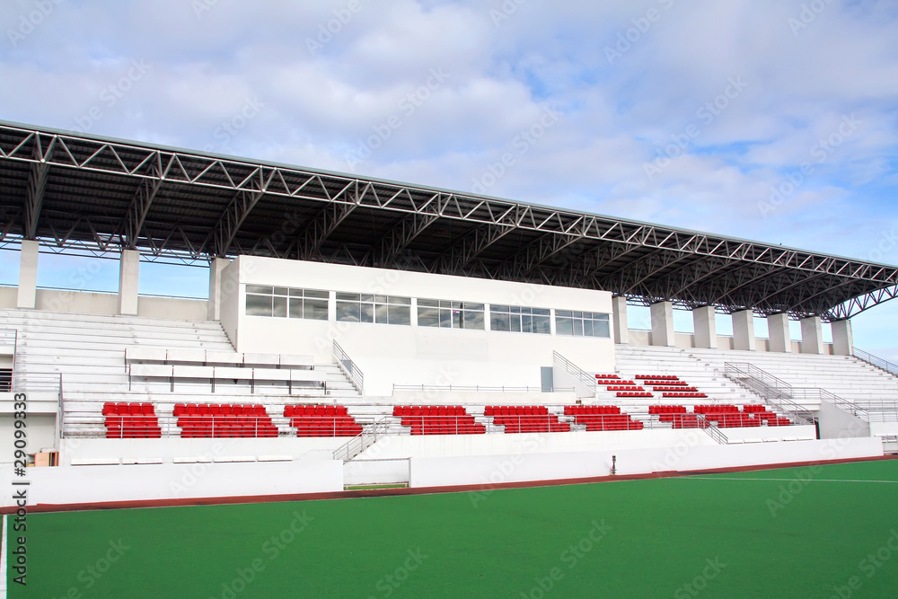 Fototapeta premium A stadium showing big ground