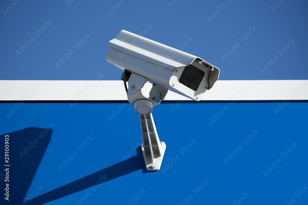 Security camera used for surveillance at a convenience store