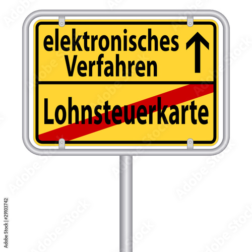 Abschaffung der Lohnsteuerkarte
