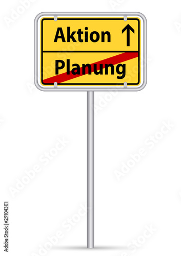 Erst planen, dann handeln