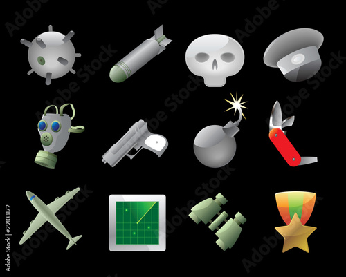 Military icons
