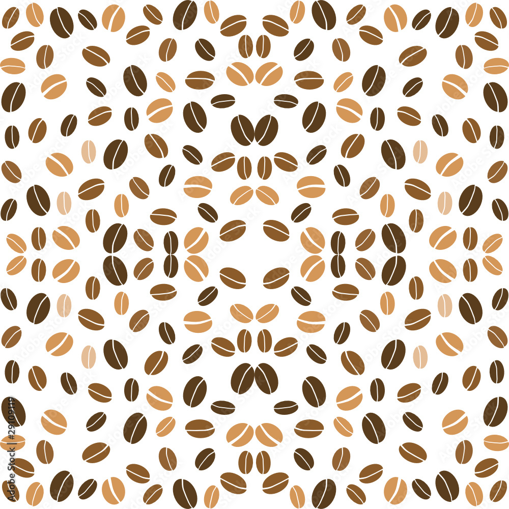 coffee background seamless with many beans coffee background seamless with many beans