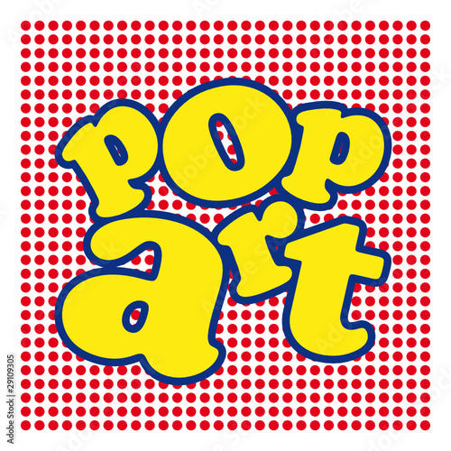 Pop art peinture artistique artiste peintre moderne 60 70