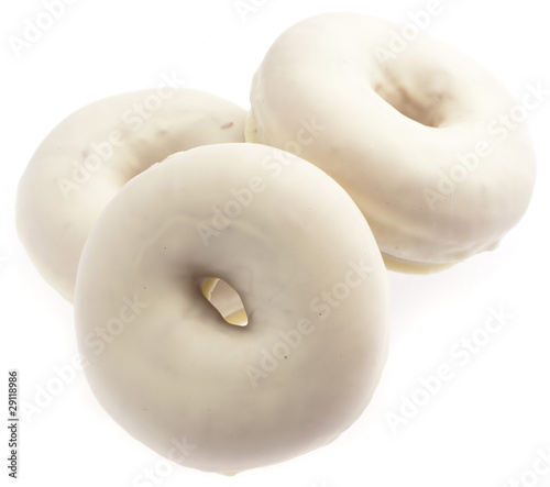 white donut