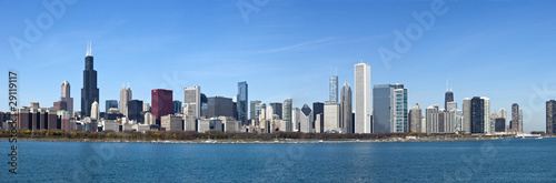 Chicago - Panoramic view from Lake Michigan