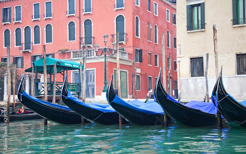 Gondolas in Venice © aragami