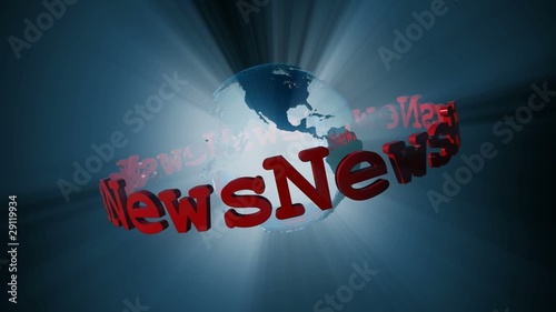 Earth News Animation