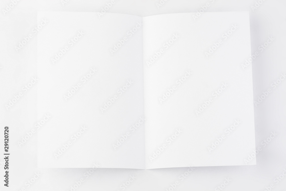 Sheet isolated on white Sheet isolated on white