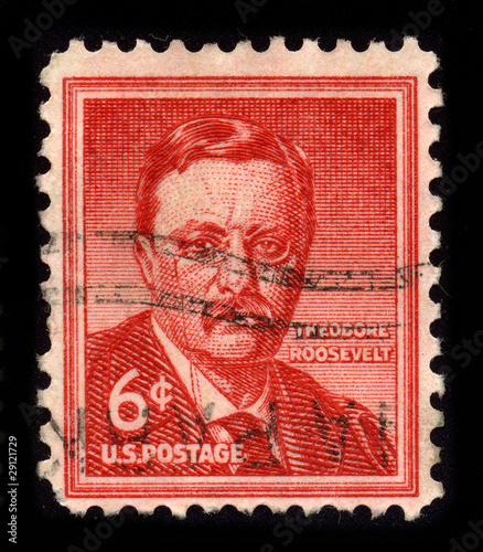 Postage stamp.
