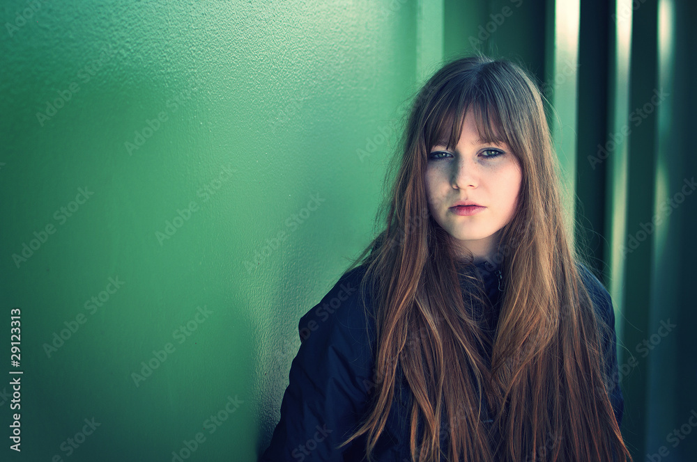 closeup fashion portrait of beautiful young woman posing over th closeup fashion portrait of beautiful young woman posing over th