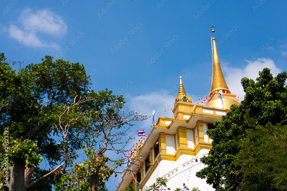 Thai Buddhist pagoda..