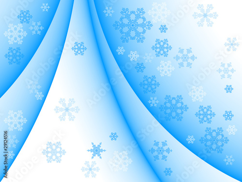 winter background, vector