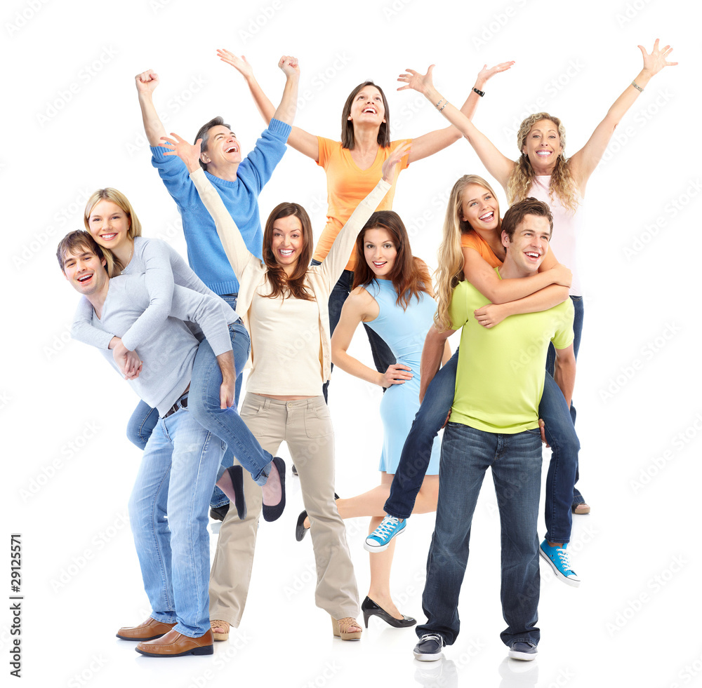 Happy people Happy people