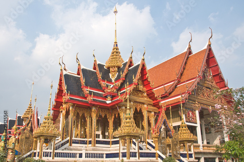 Buddhist temple in the central region of Thailand.