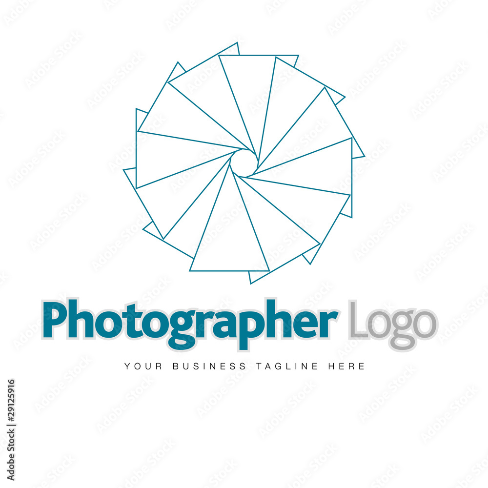 Fototapeta premium logo fotografo
