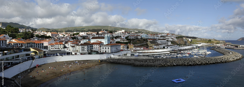 Blick auf Angra do Heroismo  - Terceira