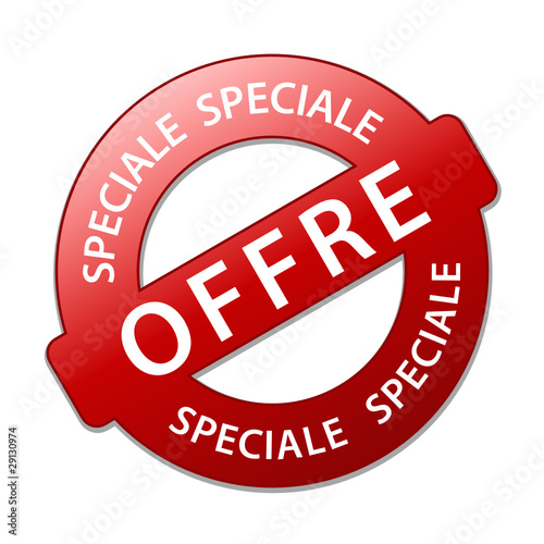 Tampon "OFFRE SPECIALE" (vente spéciale prix shopping solde)