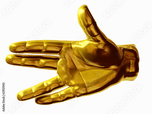Bild auf Leinwand Handhaltung