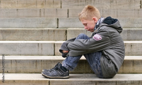 trauriger Teenager