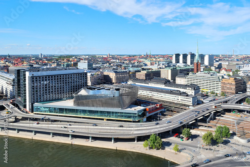 Canvas Print Stockholm,  district  Norrmalm
