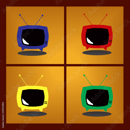 Vintage TV sets
