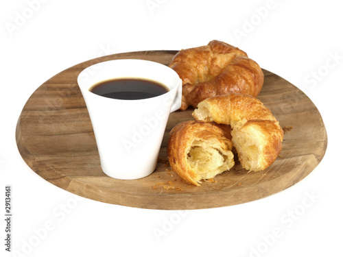 Coffee with Croissants