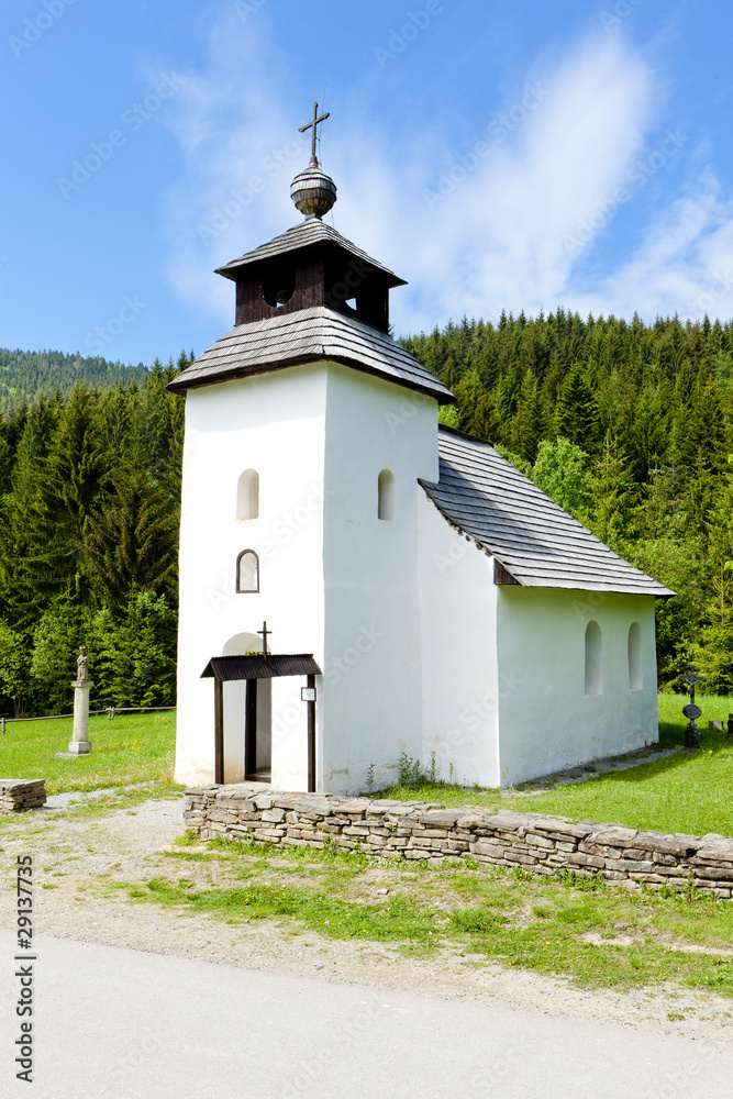 church in Museum of Kysuce village, Vychylovka, Slovakia church in Museum of Kysuce village, Vychylovka, Slovakia