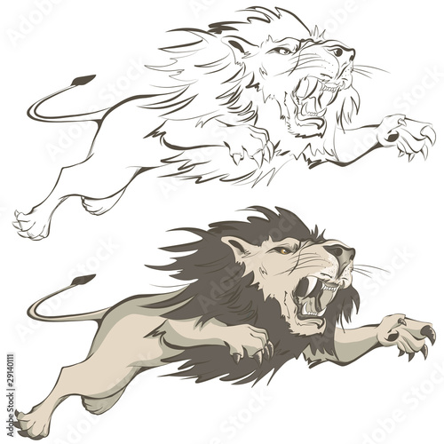 The invincible lion