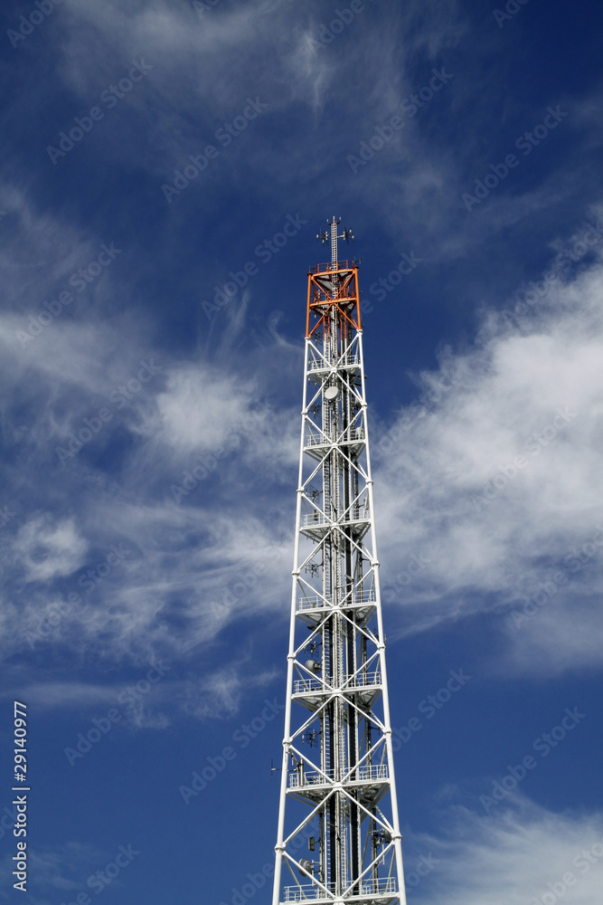 Sendemast des Schifffahrtsamtes Cuxhaven