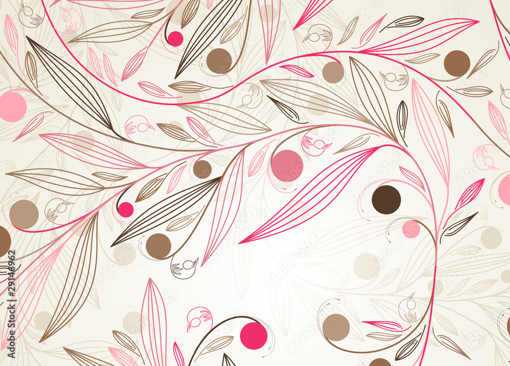 Fototapeta premium floral background