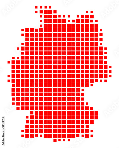 Karte von Deutschland
