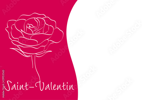 Carte Saint-Valentin