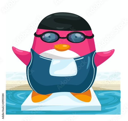 Swimmer penguin