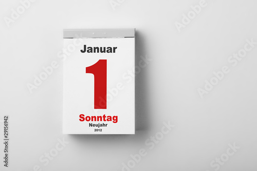 Obraz na płótnie 1 Januar 2012