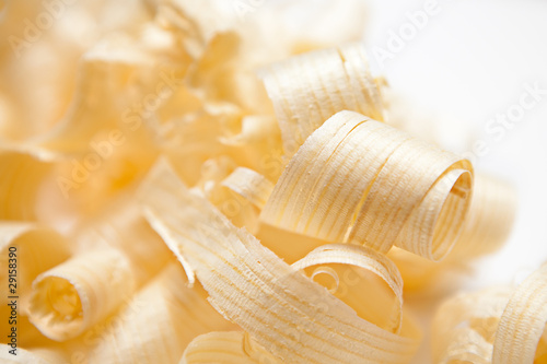 Close-up Wood Shavings