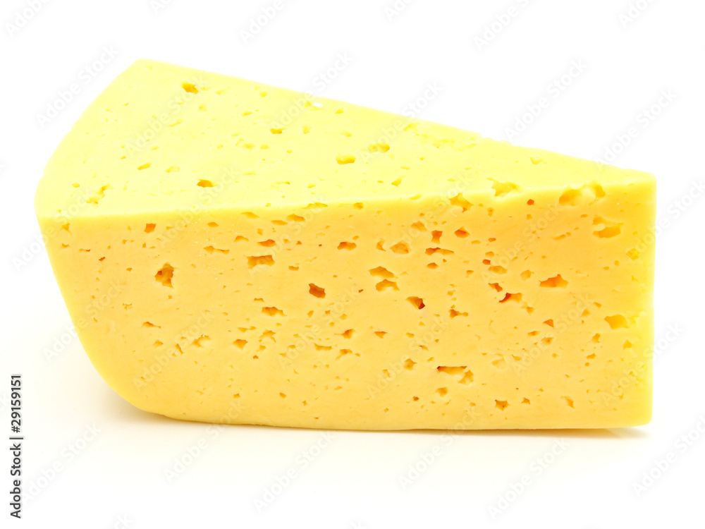 A piece of Swiss cheese A piece of Swiss cheese