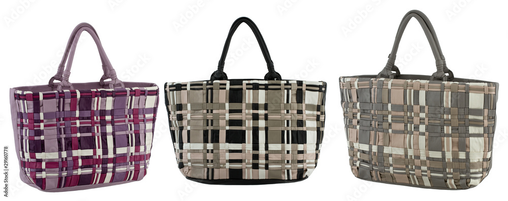 Fashion women bag isolated at white background Fashion women bag isolated at white background