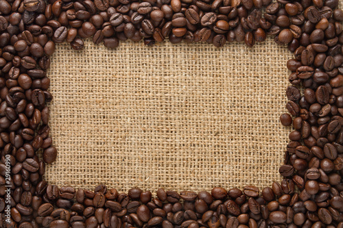 Coffee Beans border