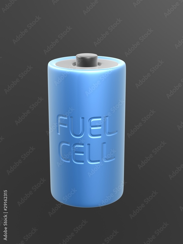 blue fuel cell battery