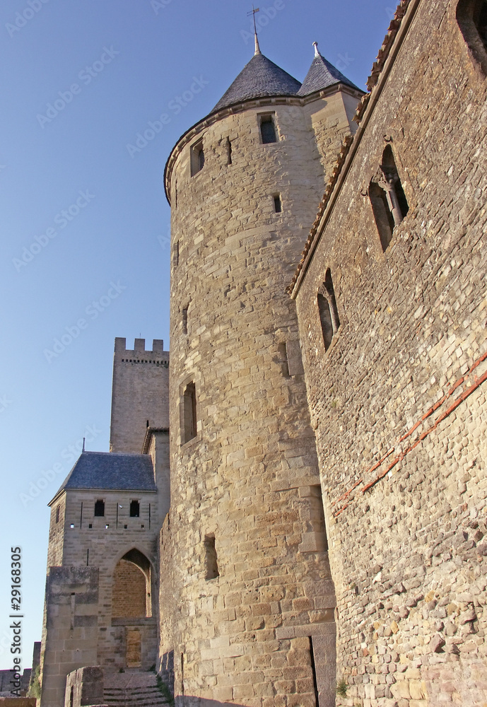fortification de la cité médiévale de Carcassonne