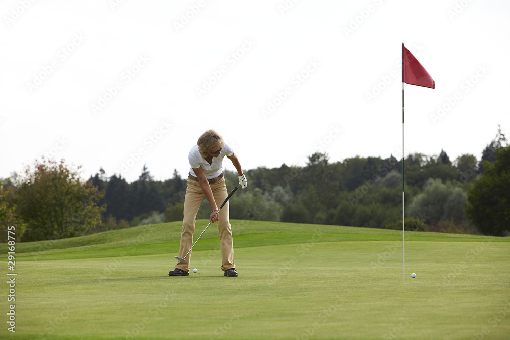 Obraz premium Golfspielerin 17