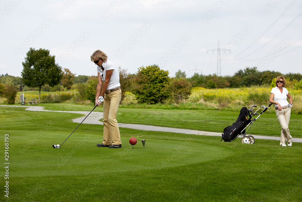 Obraz premium Golfspielerin 14