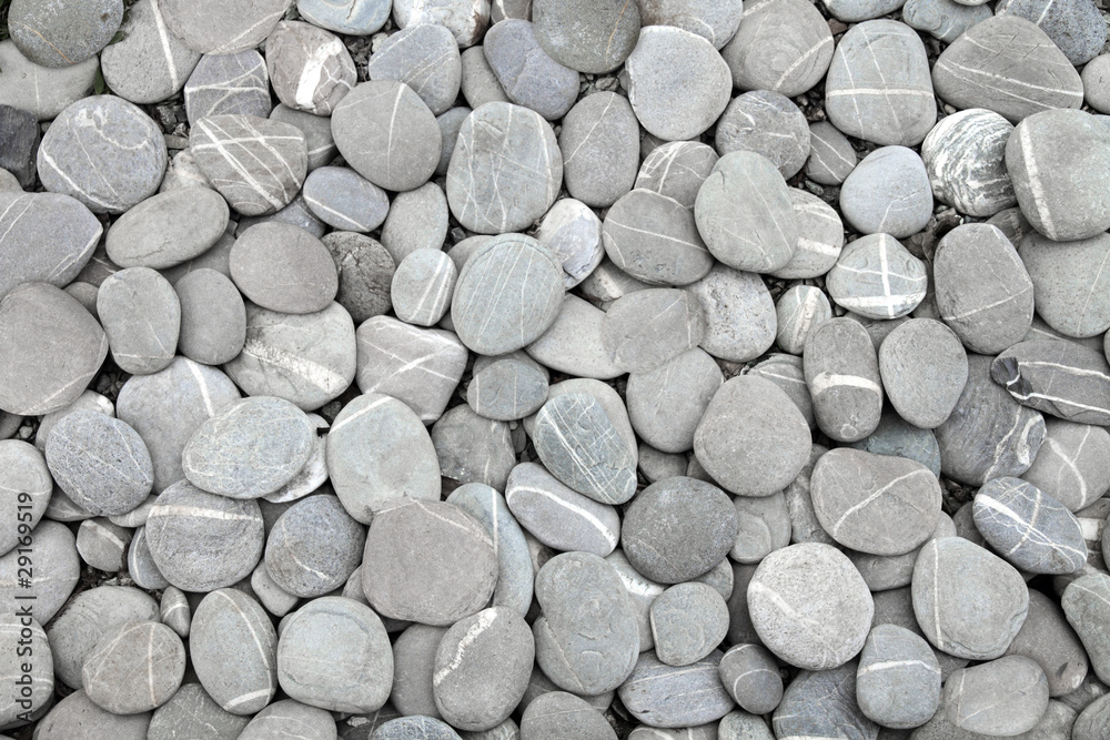 River stone background